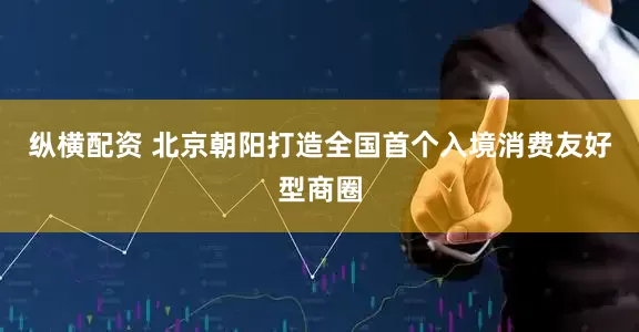 纵横配资 北京朝阳打造全国首个入境消费友好型商圈